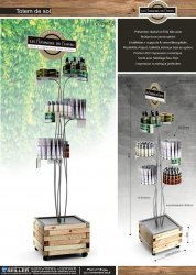 BIO Presentoir cosmetiques MARCAPAR