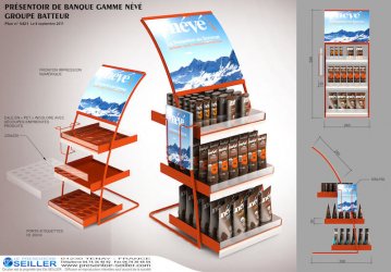 EXP Presentoir cosmetique 5421 GROUPE BATTEUR