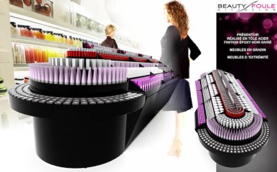 NUM Presentoir cosmetique 6196 BEAUTY FOULELUH